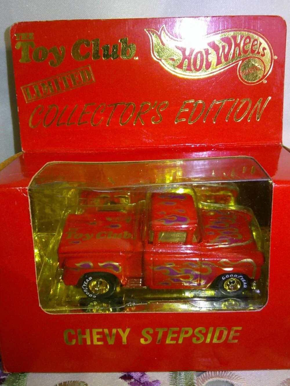 1:64 Hot Wheels 1994 Toy Club Limited Edition Chevy Stepside / '56 Flashsider